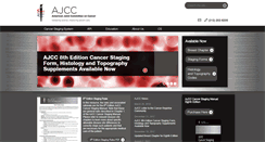 Desktop Screenshot of cancerstaging.org